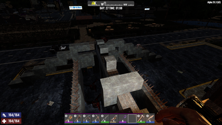 A simple funnel design for horde nights in 7 Days to Die