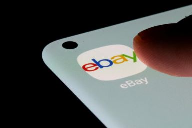 The eBay app is seen on a smartphone in this illustration taken