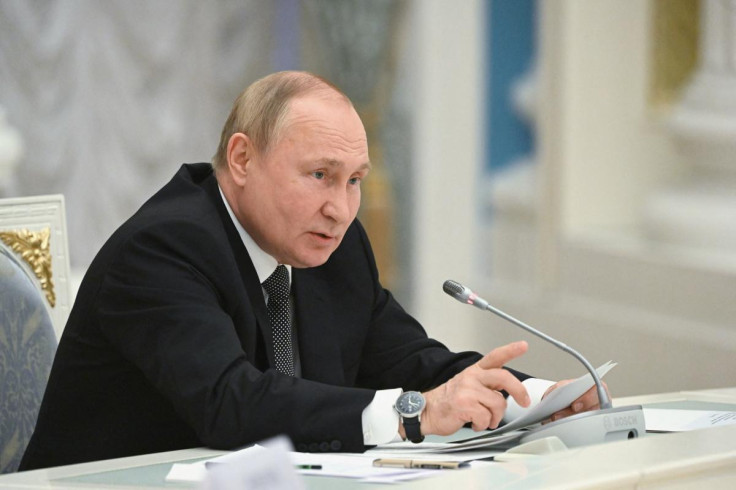 Russian President Vladimir Putin chairs a meeting of the State Council Presidium in Moscow