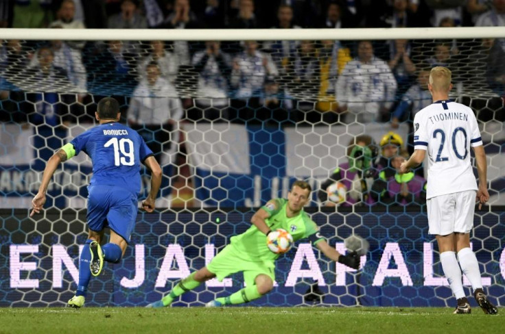 Jorginho's winning penalty put Italy on the brink of Euro 2020 qualification