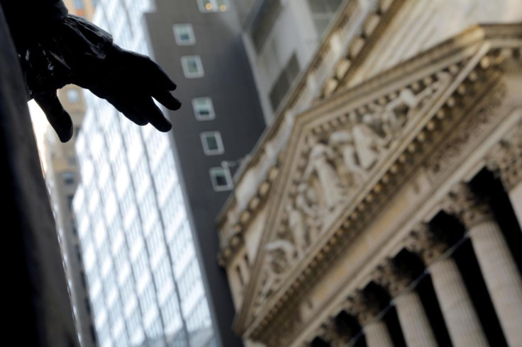 New York Stock Exchange (NYSE) building after the start of Thursday's trading session in New York